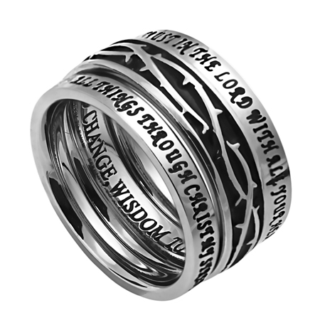 Christian Jewelry Rings Scripture - Image 2