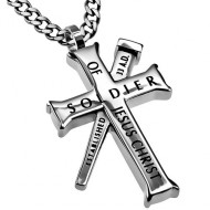 Men’s Cross Necklace With Nail