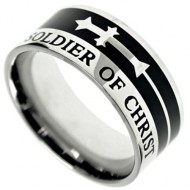 Men’s Cross Scripture Ring