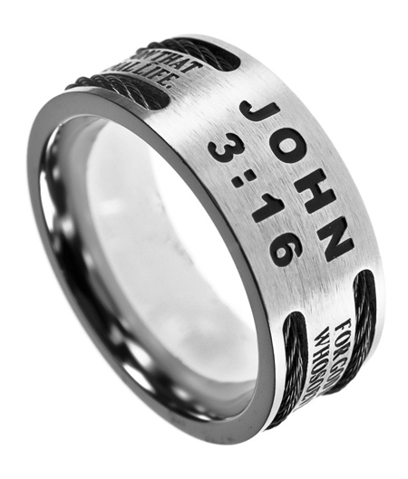 Men's Scripture Jewelry Ring