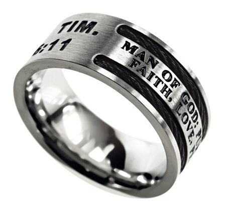 Men's Scripture Jewelry Ring
