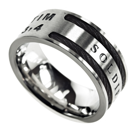 Men's Scripture Jewelry Ring