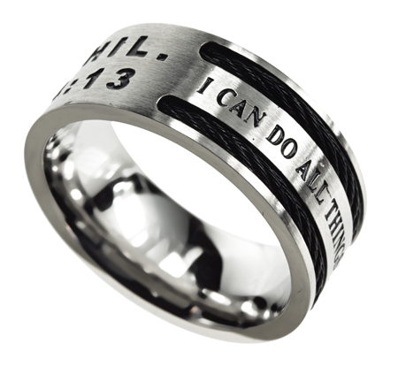 Men's Scripture Jewelry Ring