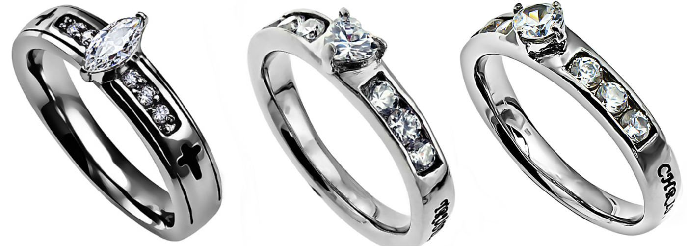 Armour In Truth Scripture Solitaire Rings Women