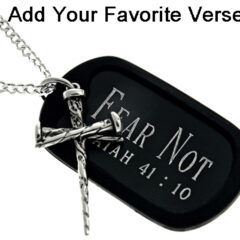 Customize Jewelry with Bible Verse