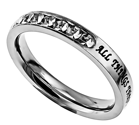 Stackables Rings - Christ My Strength