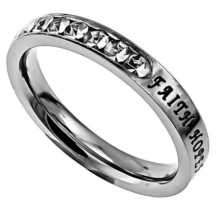 Stackables Rings - Faith, Hope, Love