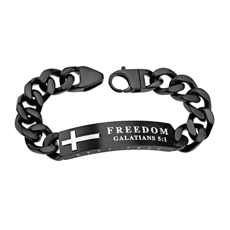 Black Bracelet FREEDOM
