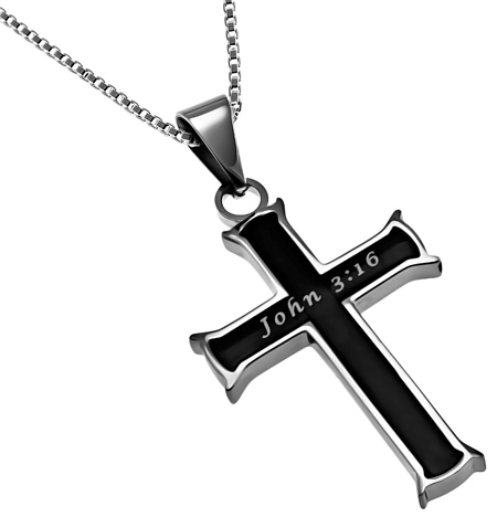 Black Cross John 3;16