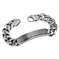 Sport Bracelets Scripture Jewelry Silver