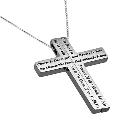 Best Friend Cross Necklace