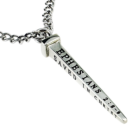 Ephesians 2 8 Saved In Christ Nailed It Necklace