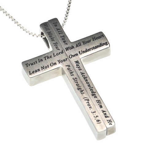 Best Friend Cross Necklace