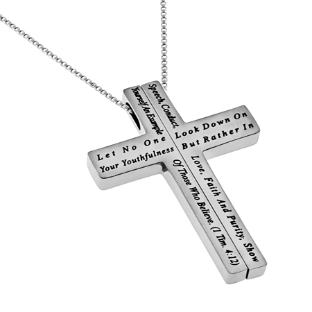 Best Friend Cross Necklace
