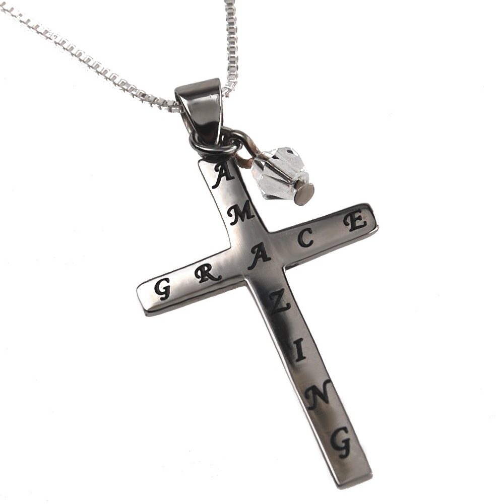 Christian Necklace Amazing Grace