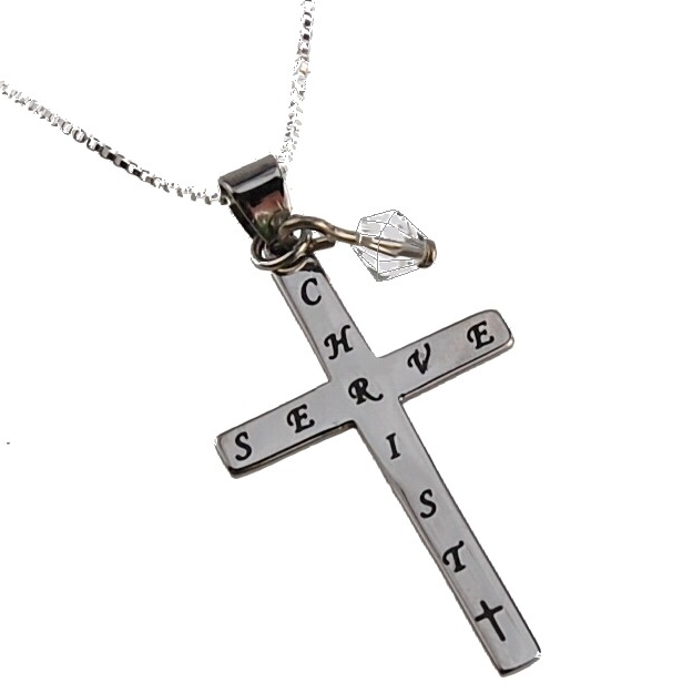 Christian Necklace Serve Christ
