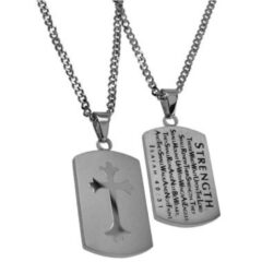 Silver Sheild Cross JEwelry