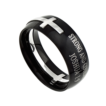 Be Strong And Courageous Black