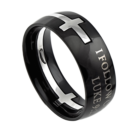I Follow Christ Black