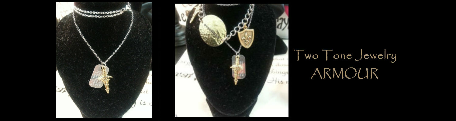 Two Tone Jewelry Armour Slide