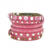 Bible Verse Leather Bracelets