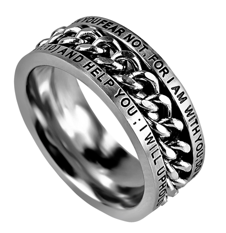 Scripture Ring Fear Not For I am With You