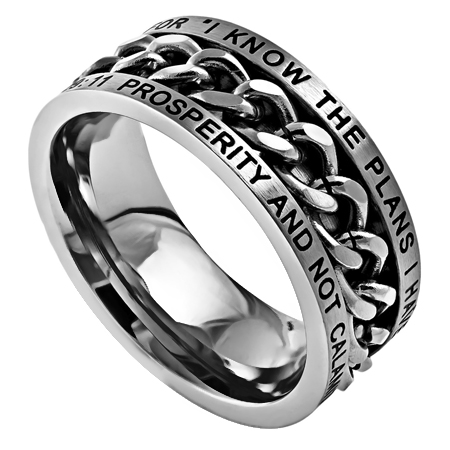 Scripture Ring I Know The Plans I Have For You