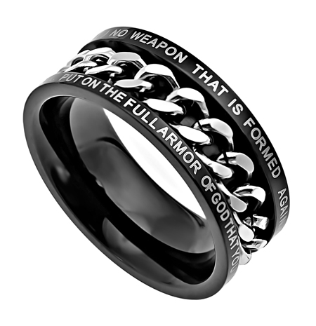 Scripture Ring No Weapon