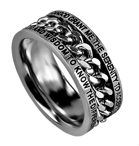 Scripture Ring Serenity to Accept