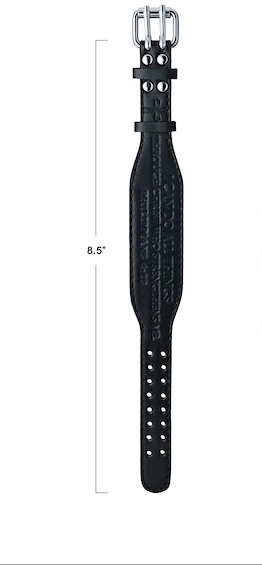 BLACK LEATHER BRACELET