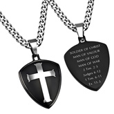 Black Shield Cross Man of War