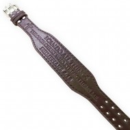 Men’s Leather Bracelet With Scripture