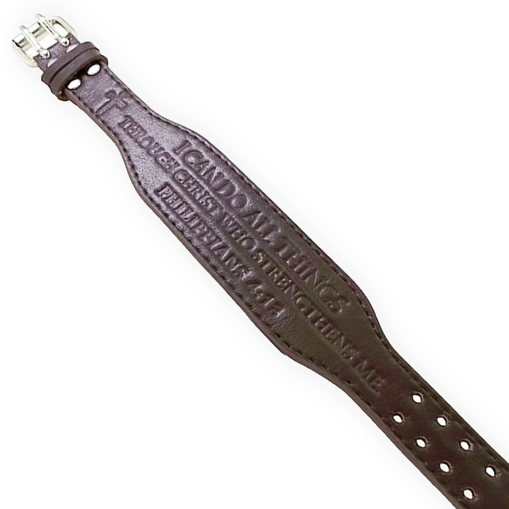 Men's Leather Bracelet Brown Phil 4-13