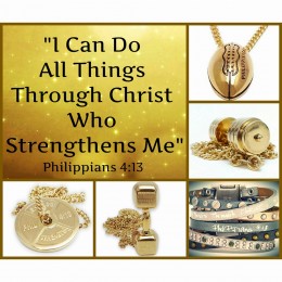 Gold Christian Athlete Jewelry